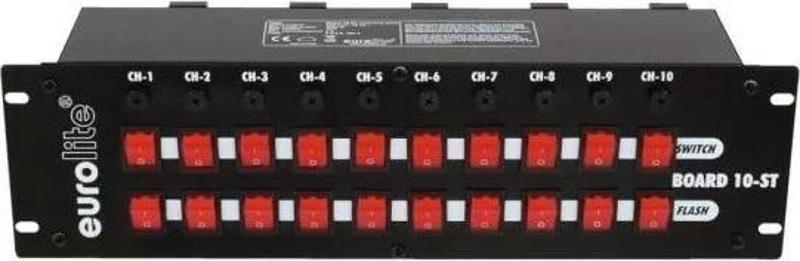 Eurolite Board-10 10 Kanal Switchbox | Flash | ışık kontrol cihaz aç kapa anahtar