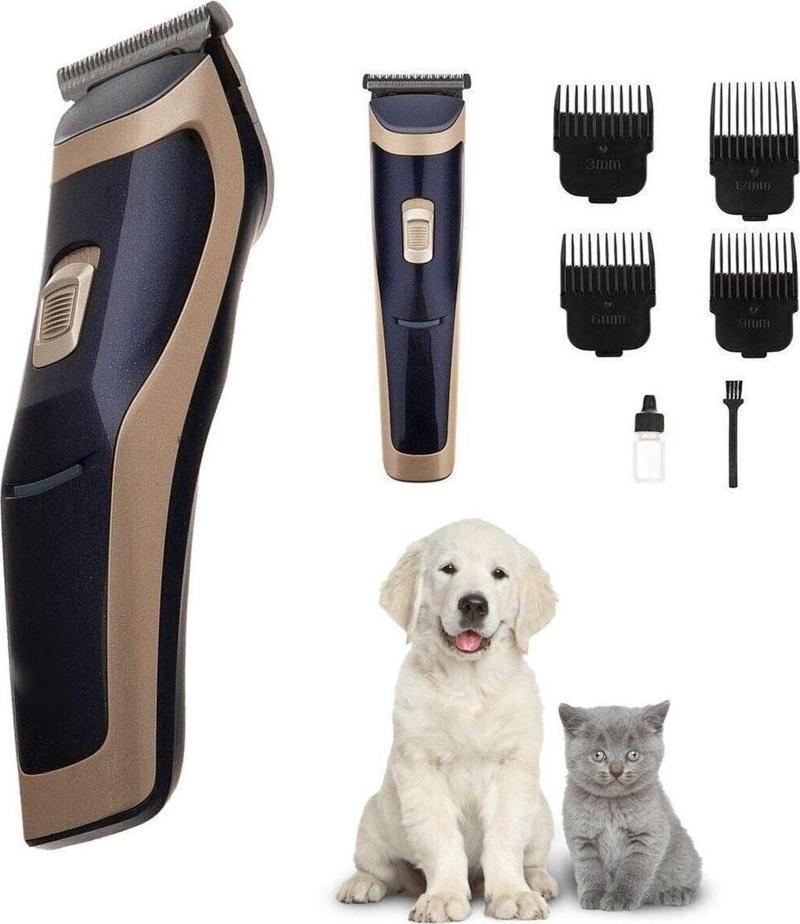 Pet-650 Kedi Köpek Tıraş Seti Pet Evcil Hayvan Tüy Kesme Traş Tıraş Makinesi Kp1907G