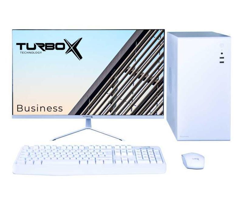 Turbox Turbox Tx3613 i5 2400 8GB Ram 256GB SSD 23.8 inç Monitör Beyaz Masaüstü Ev Ofis Bilgisayarı