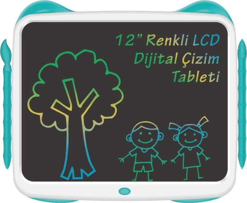 Tsrm 12" Panda Lcd Dijital Renkli Çizim Tableti Yeni Desen 897754