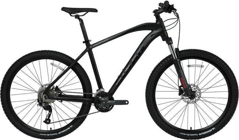 MTX 7400 ERKEK DAĞ BİSİKLETİ 48CM HD 29 JANT 27 VİTES MAT SİYAH PARLAK SİYAH