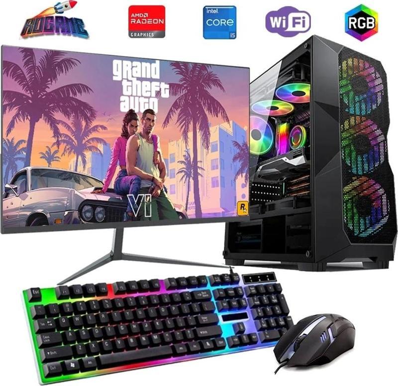 I5 12400F 32GB DDR4 1TB M2 8GB RX580 24" Mon. Oyun Bilgisayarı