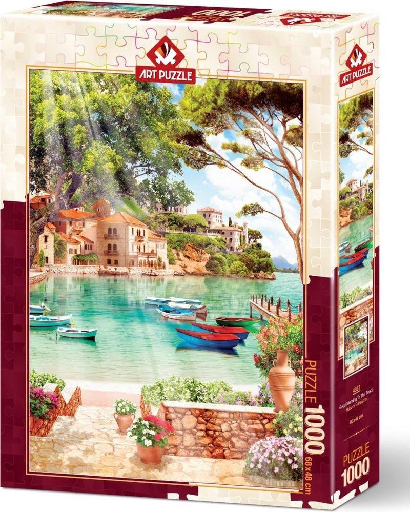 1000 Parça Puzzle Huzura Günaydın 4367