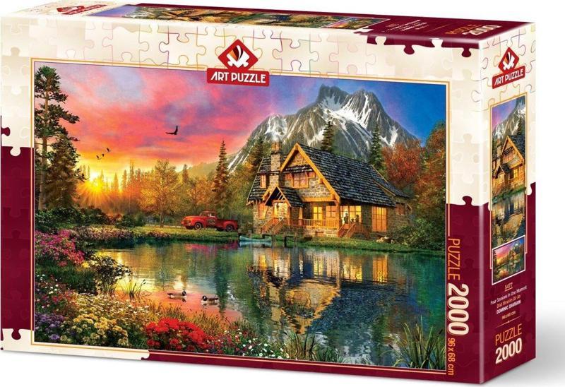 2000 Parça Puzzle Dört Mevsim Bir An 5477