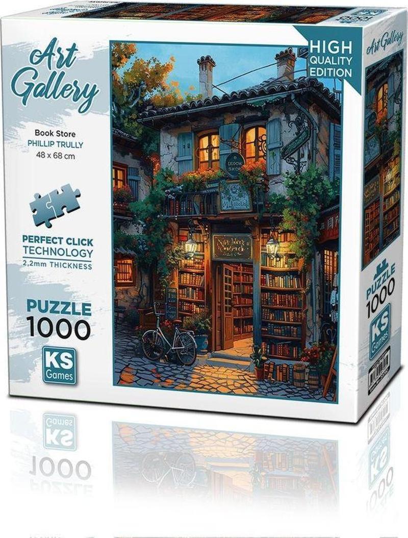 Puzzle 1000 Parça Book Store 20790