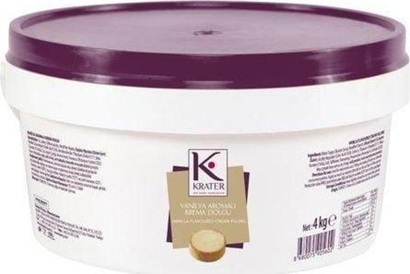 Vanilya Aromalı Krema Dolgu 4 Kg