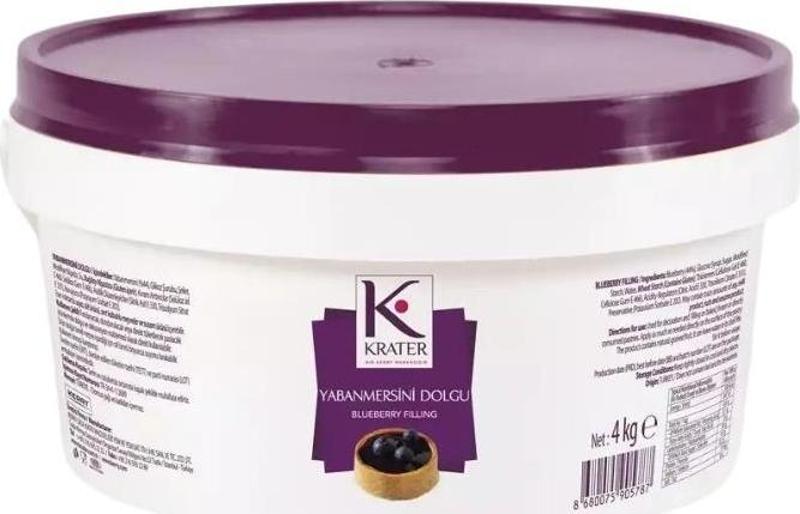 Yaban Mersini Krema Dolgusu 4 Kg