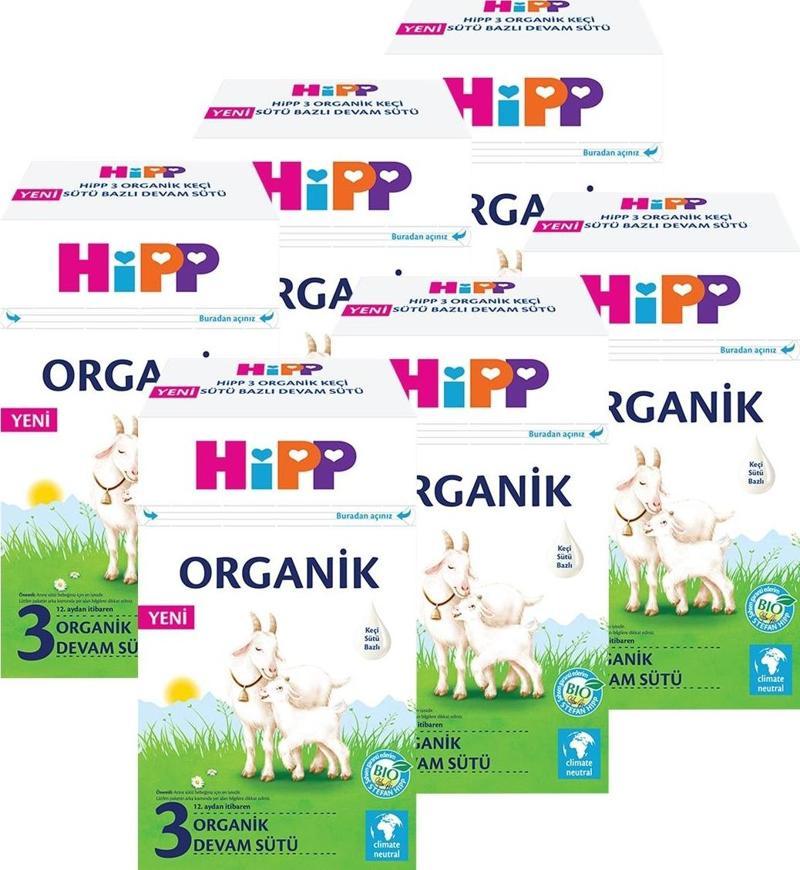3 Organik Keçi Sütü Bazlı Devam Sütü 400 gr x 6 Adet
