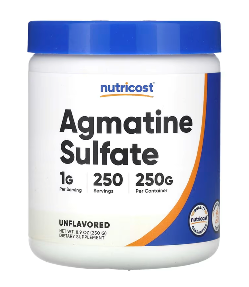 , Agmatine Sulfate, Unflavored, 8.9 oz (250 gr).Usa.3739