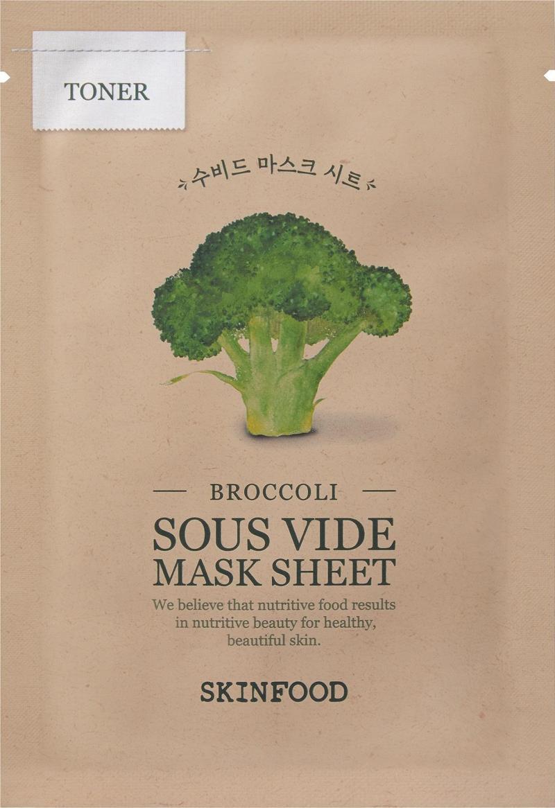 Broccoli Sous Vide Mask Sheet