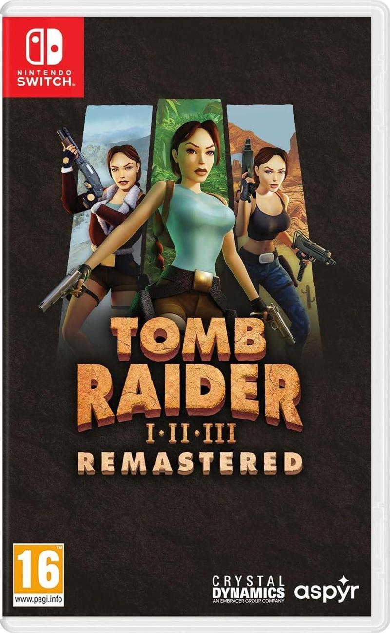 Switch Tomb Raider 1-3 Remastered Starring Lara Croft