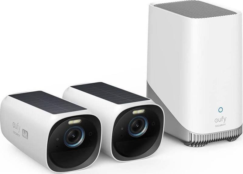 Eufy Security EufyCam 3 S330 2 Kameralı Akıllı Güvenlik Sistemi