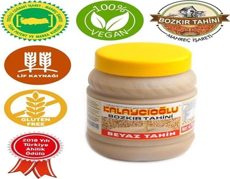 Bozkır Tahin Merkezi Beyaz Bozkır Tahini 470 gr (doğal taş değirmen)