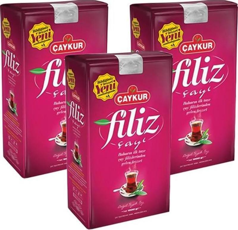 Filiz Çayı 1000 gr x 3 Adet