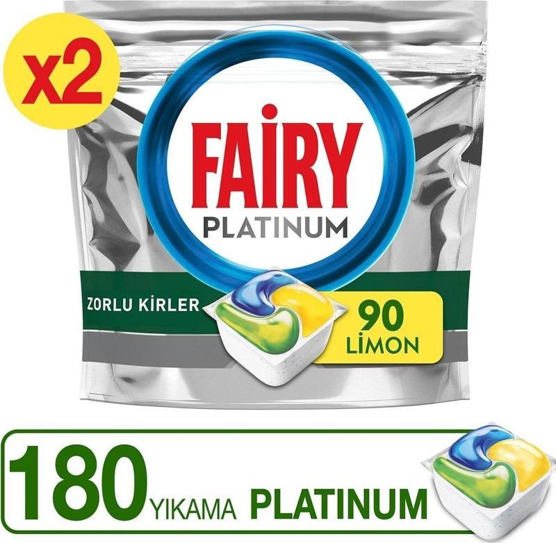 Platinum Bulaşık Makinesi Kapsülü 90 lı x 2 Adet