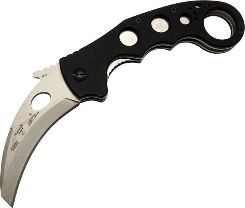 Böker Emerson 1417 Siyah Karambit Kamp Çakı 20cm - Manuel, Kemerlikli, Kutulu