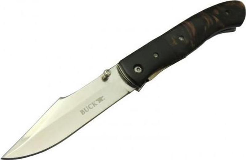 Buck BK-002 Çakı Kahve 23 cm Manuel, Kemerlikli