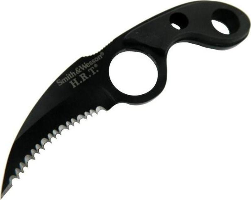 W HRT2 Tırtıklı Karambit 17 cm - Özel Kılıflı