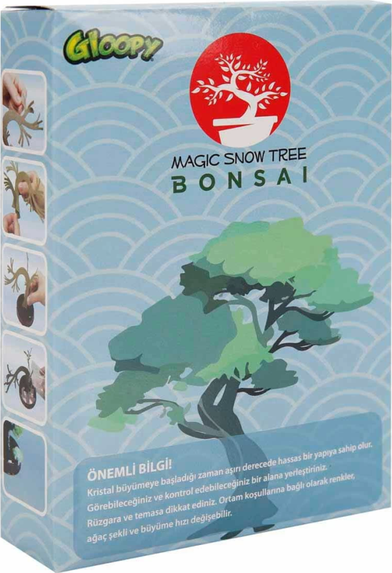 Gloopy Sihirli Kar Ağacı Bonsai Yapım Seti