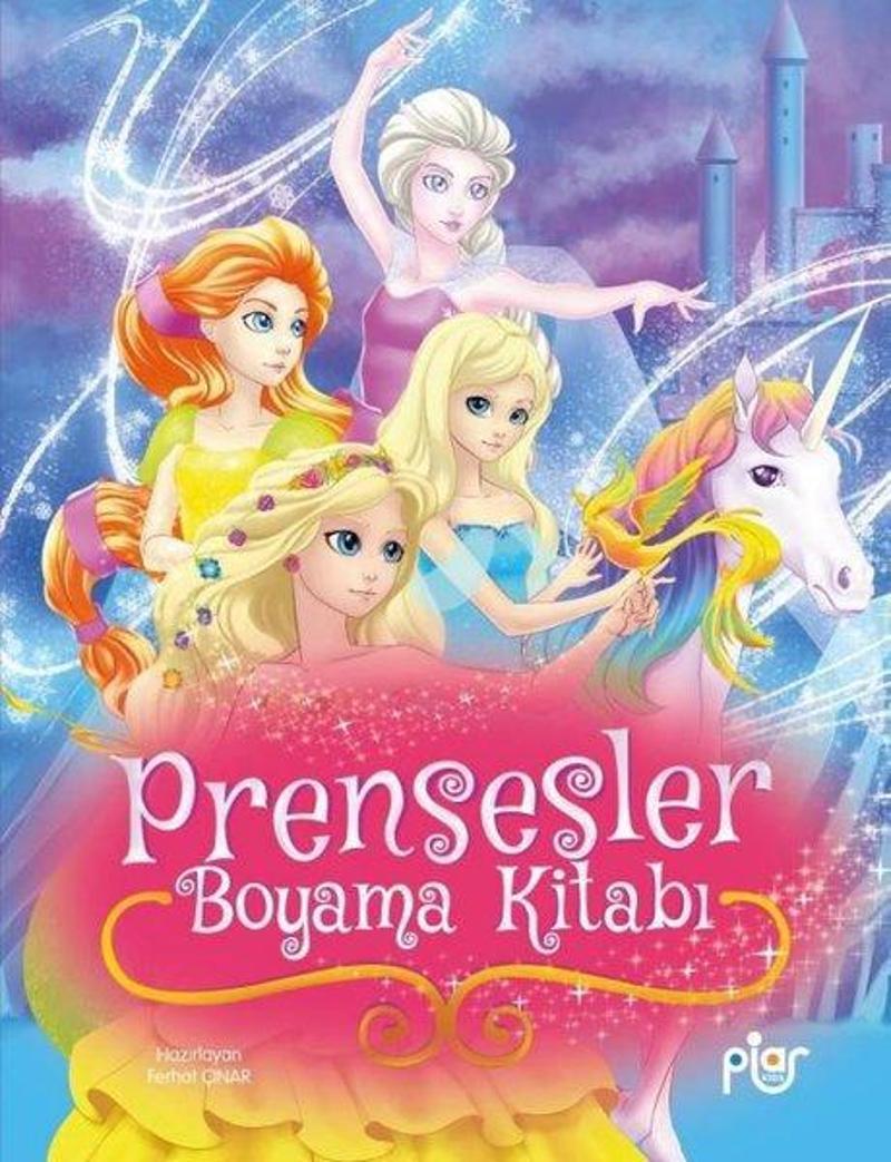 Prensesler Boyama Kitabı 