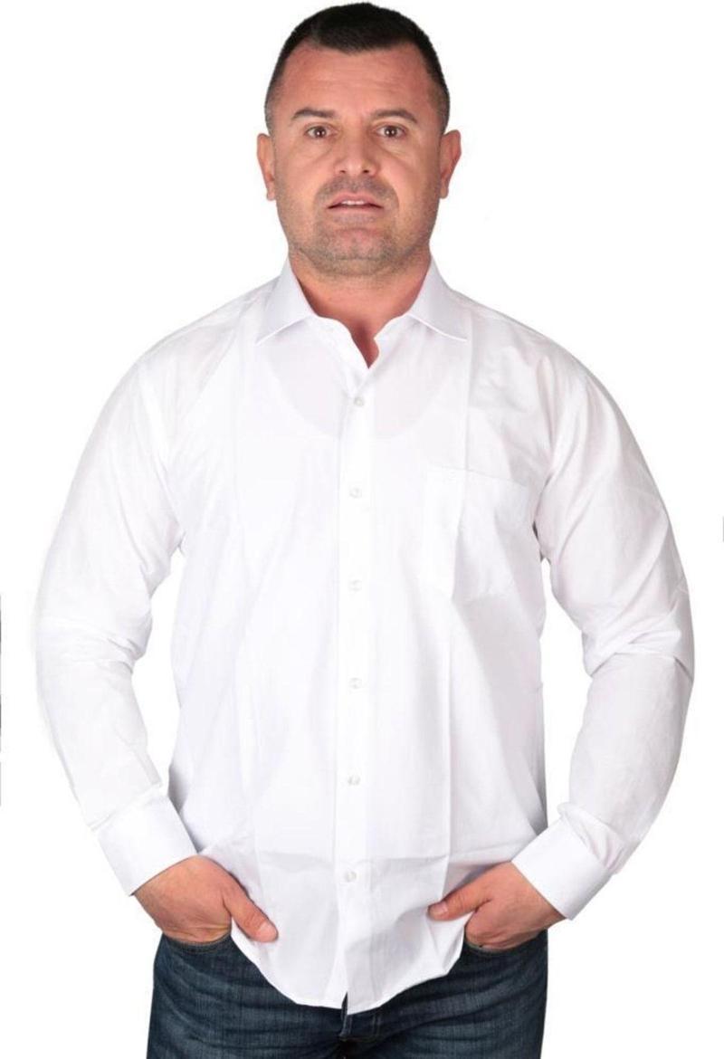 Erkek Klasik Tek Cep Slim Fit Gömlek 2000-15-010