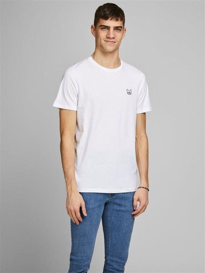 Jack & Jones Jack&Jones Jjedenim Logo Tee Ss O-Neck Noos Erkek T-Shirt-12164931