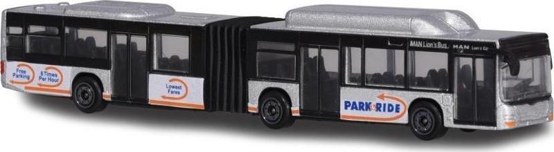 MAN City Bus + Siemens Avenio Tram Metal Diecast Araçlar Gri 212053303