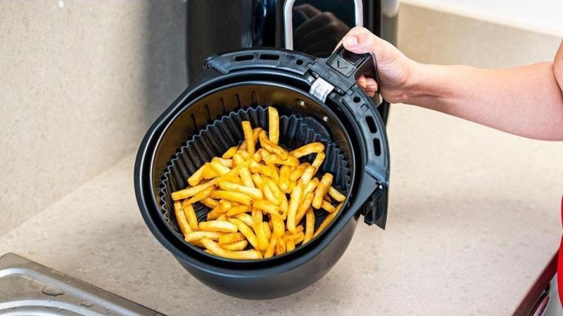 Airfryer Silikon Pişirme Kabı Hava Fritözü Kalıbı Airfryer Pişirme Kağıdı Silikonu