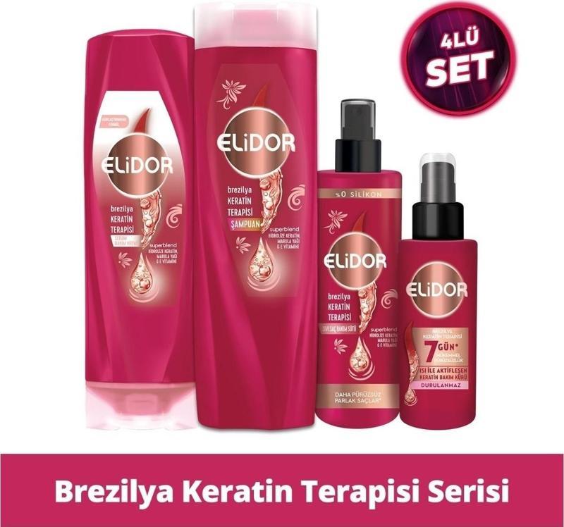 Brezilya Keratin Terapisi Saç Bakım Serisi 4 lü Set