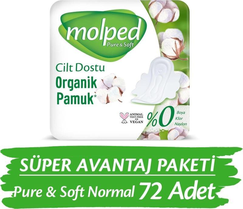 Pure & Soft Normal Süper Ekonomik Ped 24 lü x 3 Adet