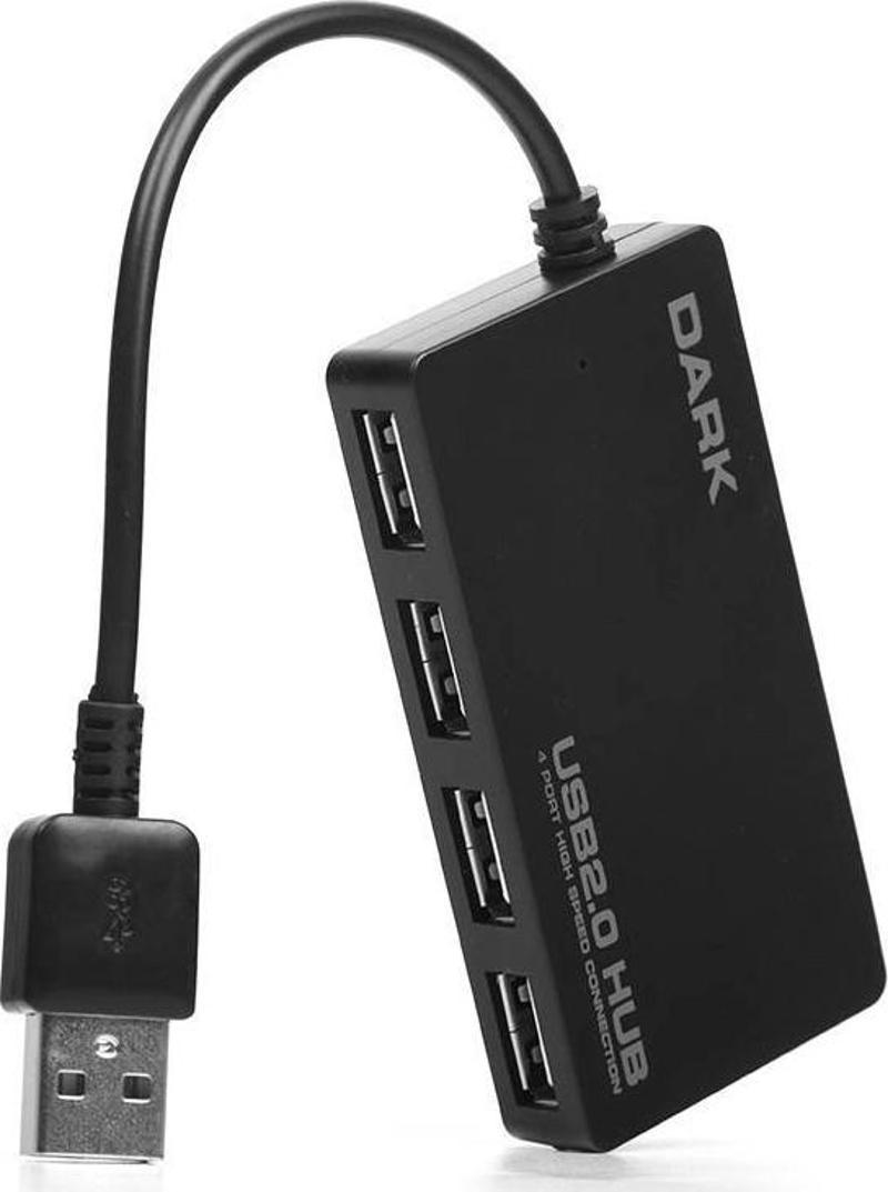 ONTECH - Dark Dk-ac-usb242 2.0 4 Port Hub Usb Çoklayıcı