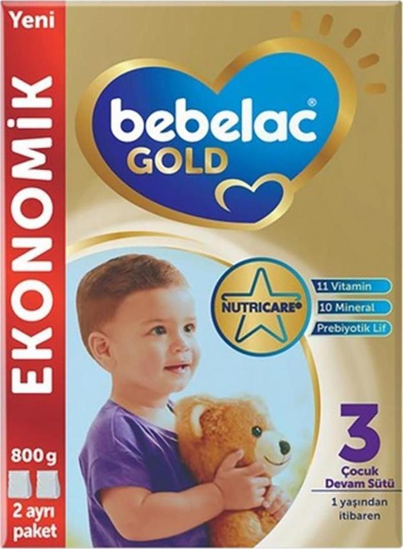 Gold Bebek Devam Sütü No3 800 Gr