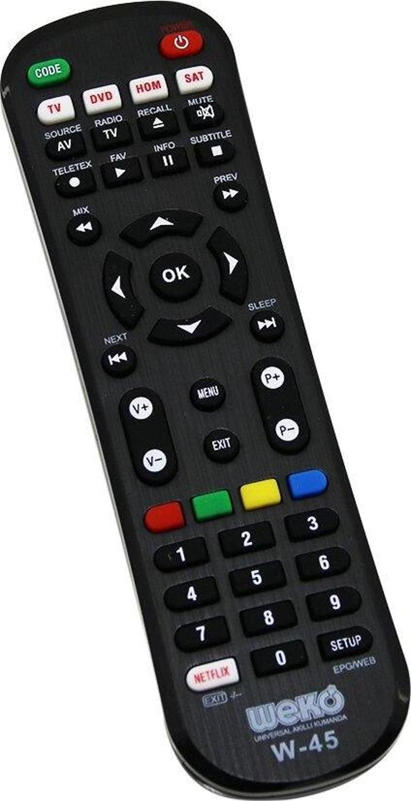 4In1 Akıllı Evrensel Kumanda W-45 (4741)