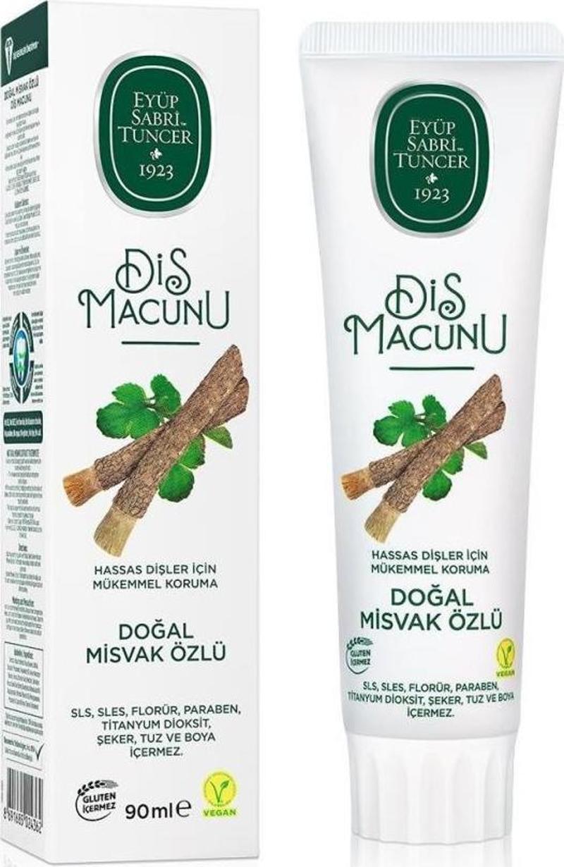 Doğal Diş Macunu 90 Gr Misvak Özlü