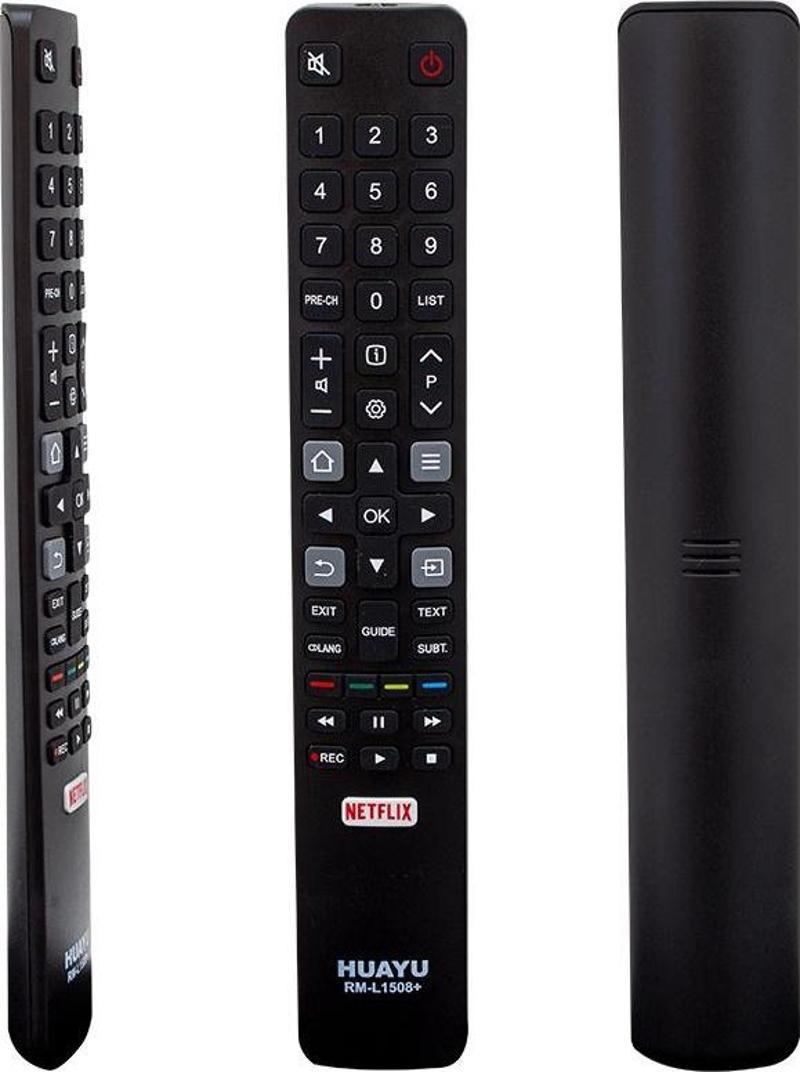 Kl Tcl Rm-L1508+ Netflıx Tuşlu Lcd-Led Tv Kumanda (4741)