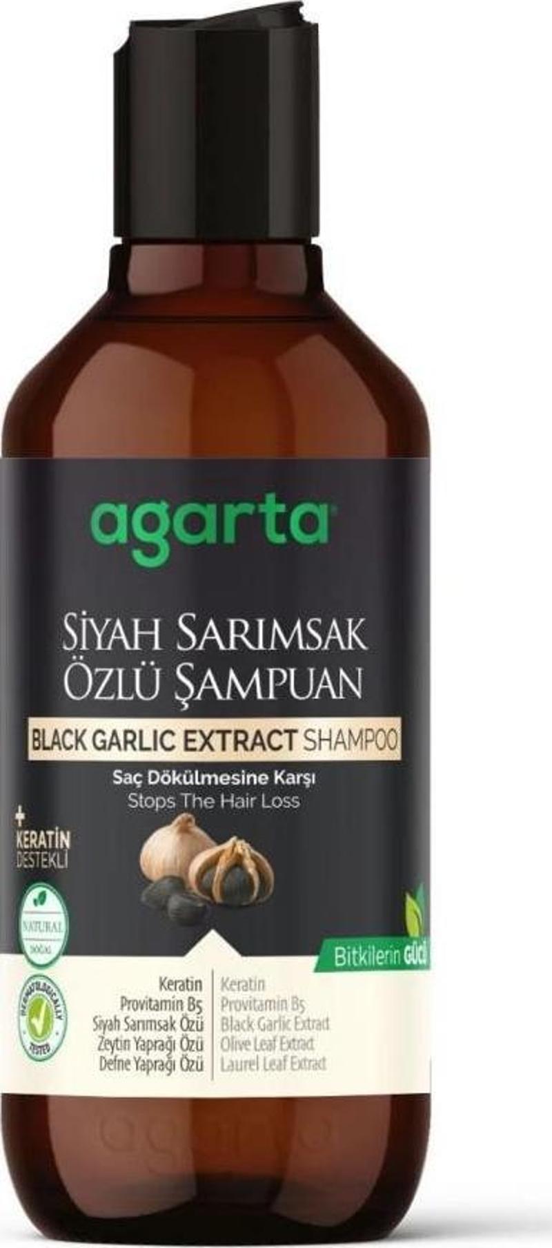 Siyah Sarımsak Özlü Şampuan 400Ml