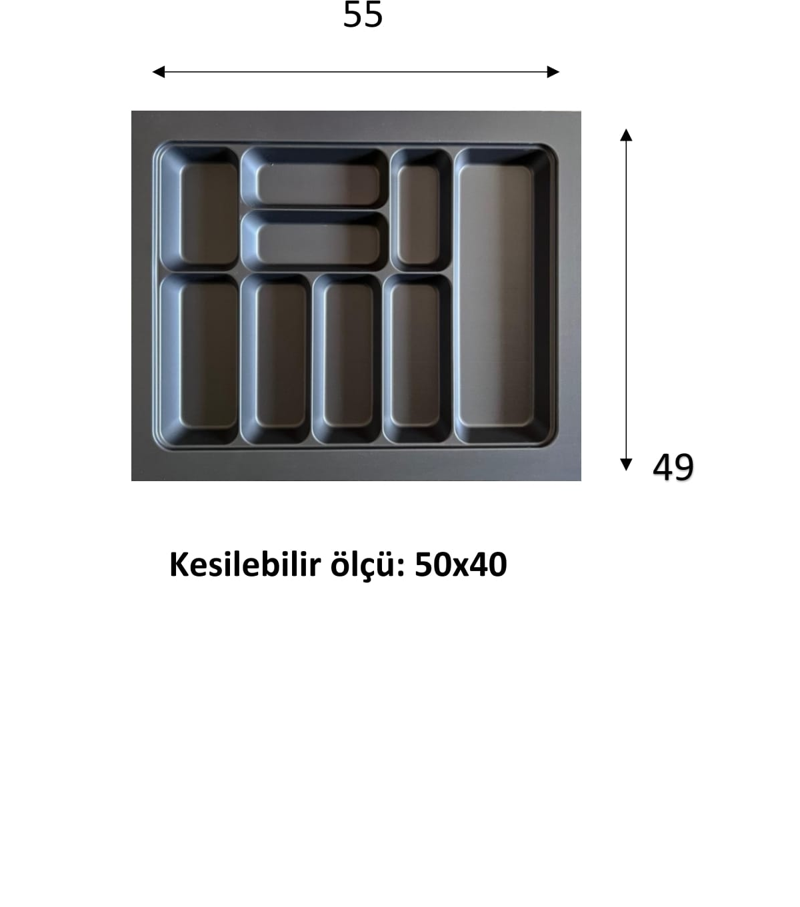 55X49 Eco Lüks Modüler Kaşıklık Royaleks-20354