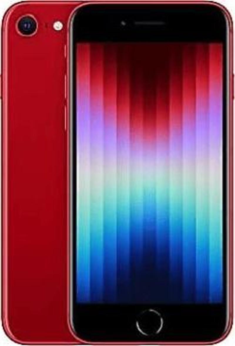 Yenilenmiş IPHONE SE 2022 (3.Nesil) 128GB -B Kalite- Kırmızı