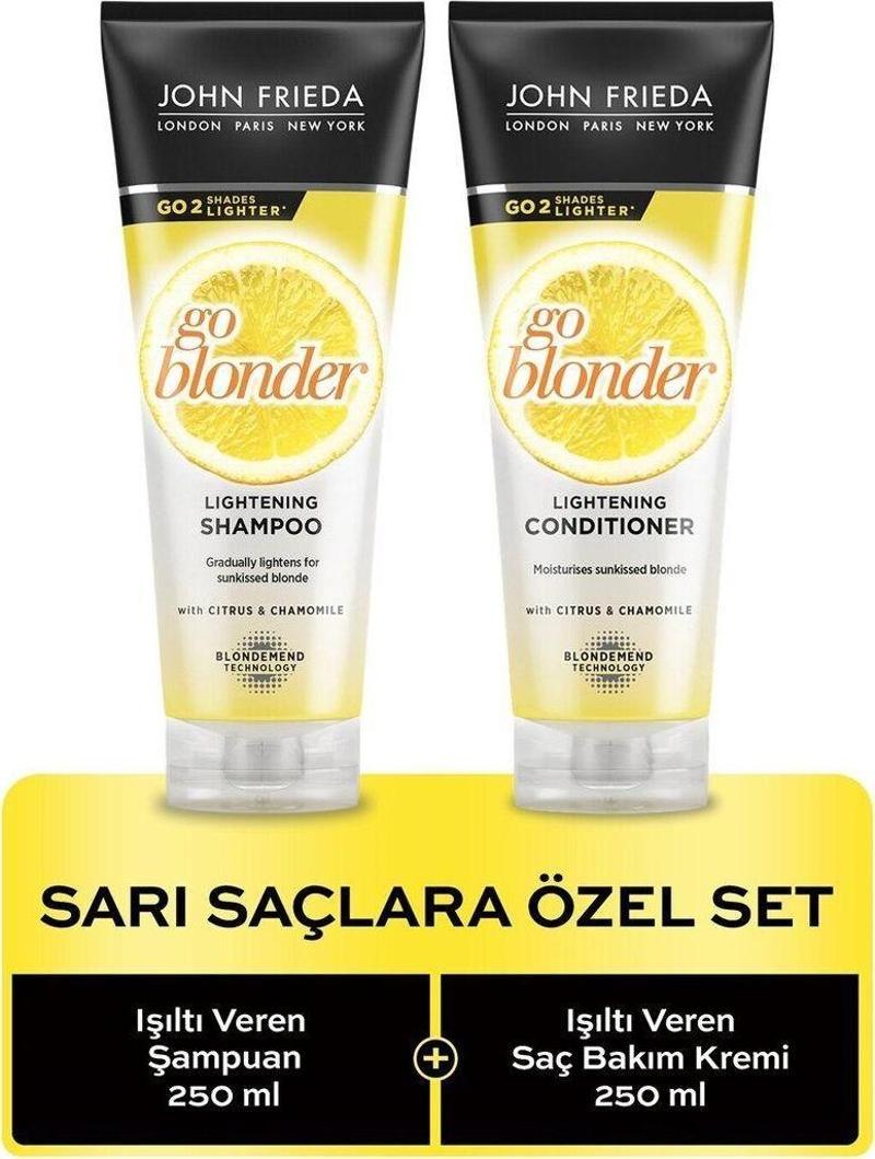 Sarı Saçlara Özel Set