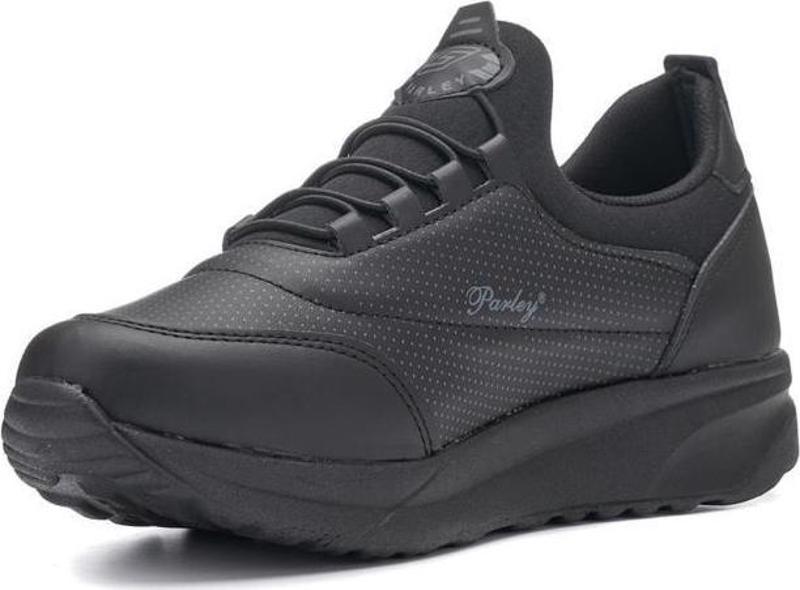 940-24 Deri Anatomik Lastikli Kadın Sneaker