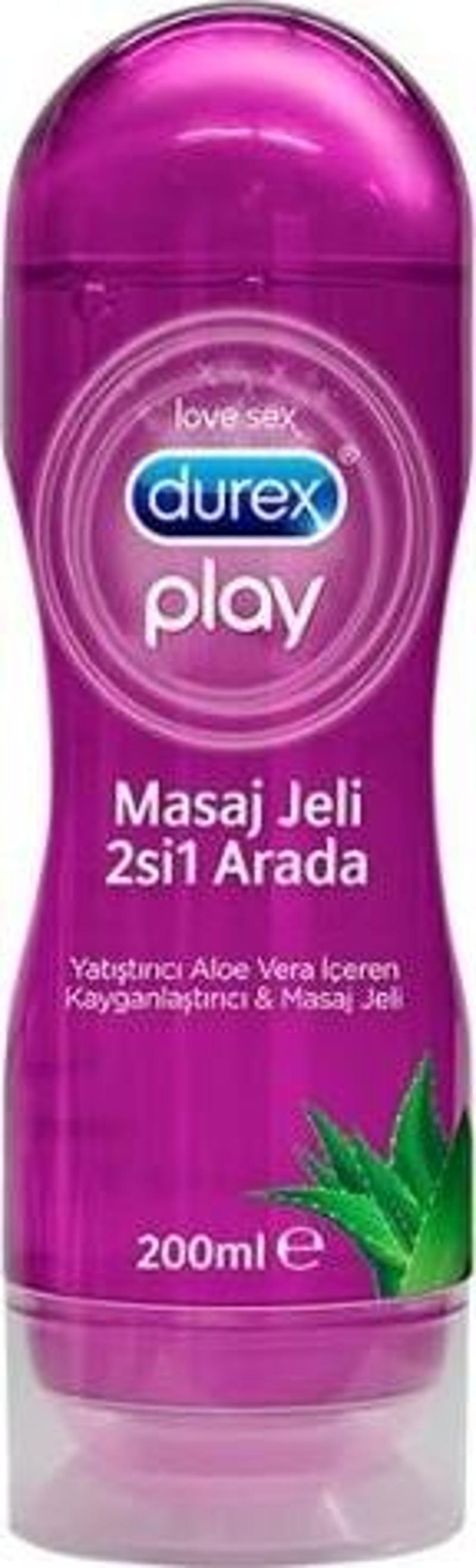 Play Masaj Jeli ve Kayganlaştırıcı Aloe Veralı 200 Ml