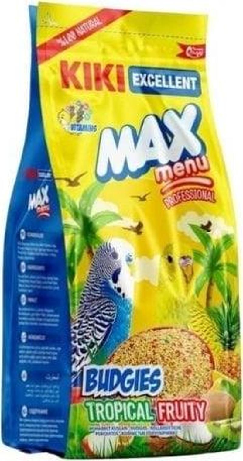 Max Menu Tropikal Meyveli Muhabbet Kuşu Yemi 1 Kg