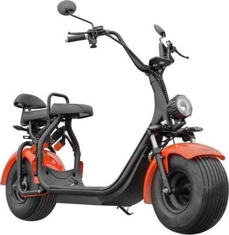 YIDE ELEKTRİKLİ MOPED TURUNCU