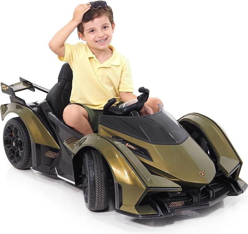 baby toys Lambo V12 Vision Gran Turismo 12 V Akülü Araba Uzaktan Kumandalı 4*2