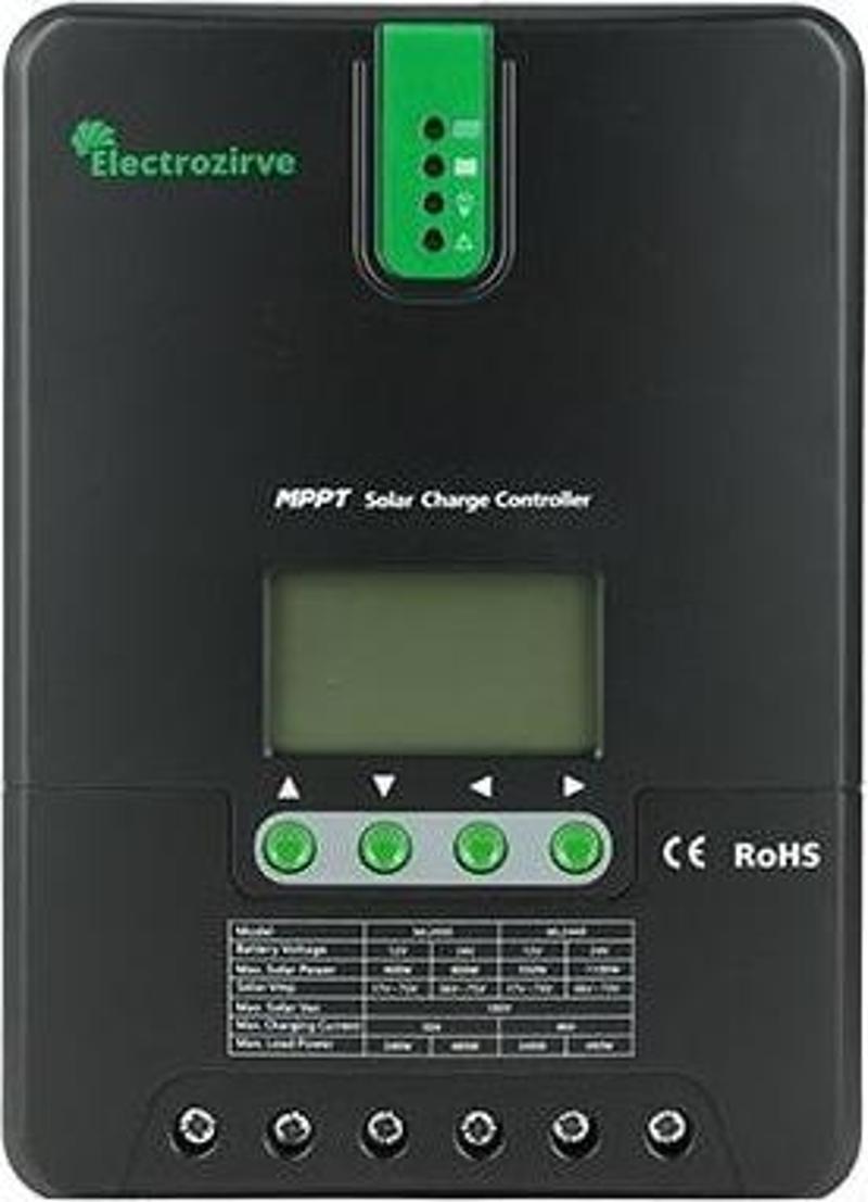 ML2420 20A MPPT Solar Charge Controller 12/24V (Ekranlı)