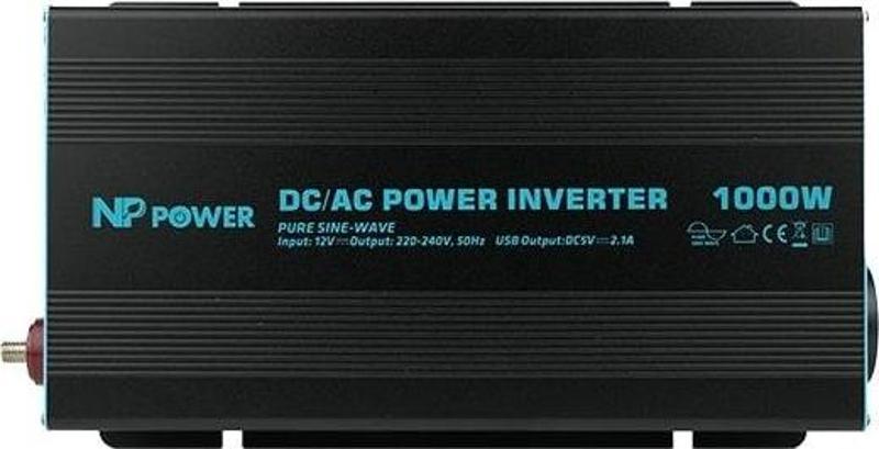 NP1000-12 NP Power 1000W Tam Sinüs İnverter 12V