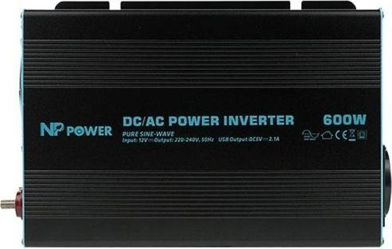 NP600-12 NP Power 600W Tam Sinüs İnverter 12V