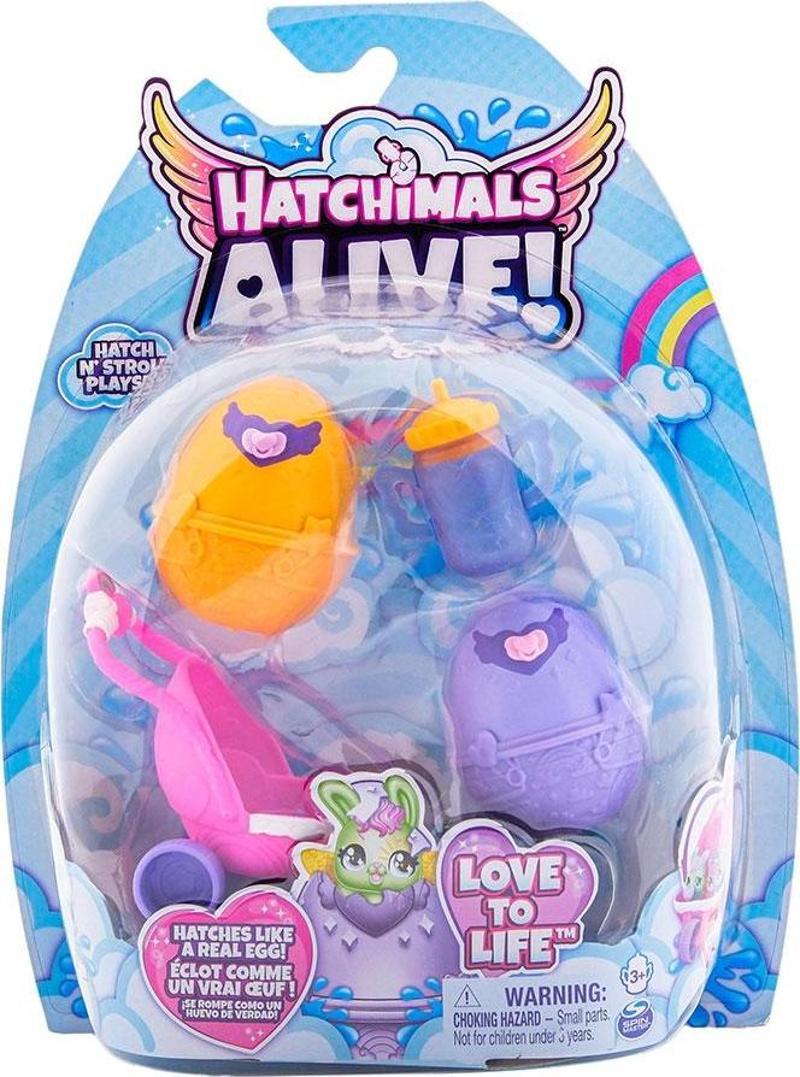 Alive Hatch N' Stroll Oyun Seti V2 Mor-Sarı 6067741