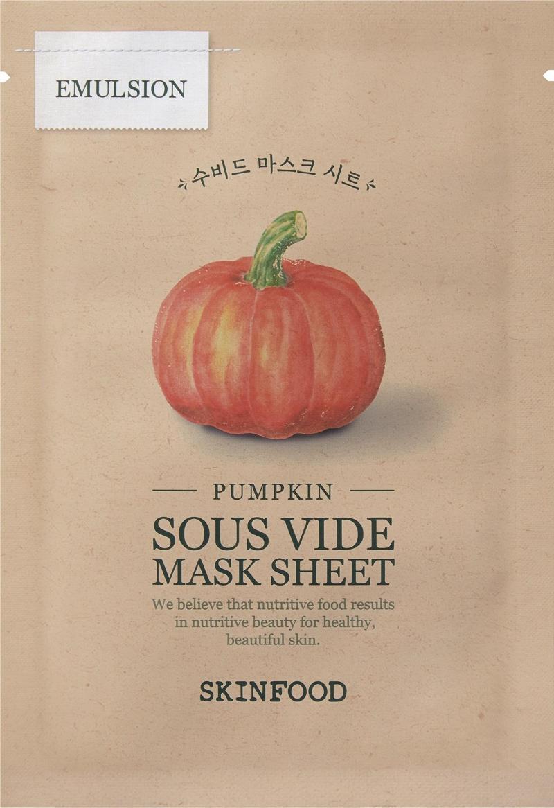 Pumpkin Sous Vide Mask Sheet