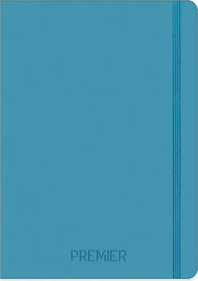 Premier Neo Soft Ciltli Defter 13X21 Düz 96 Yaprak Mavi (410027)